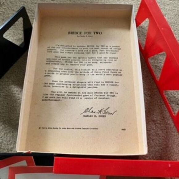 Goren’s Bridge For Two Milton Bradley 1964 - Picture 5 of 10